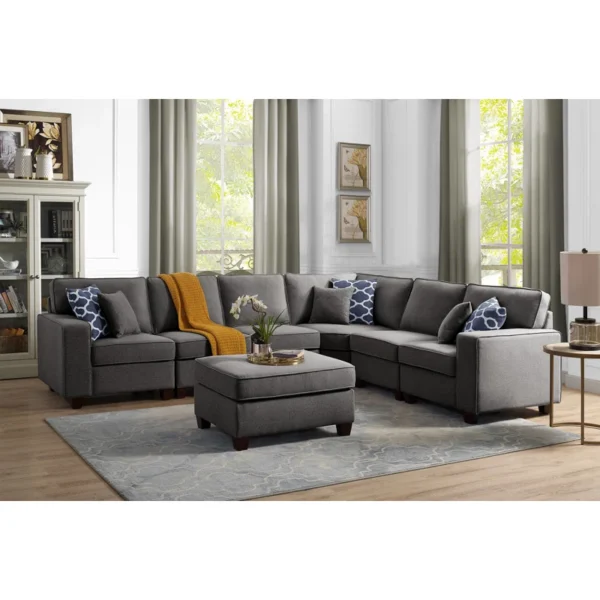 Forbestown 7-Piece Upholstered Sectional