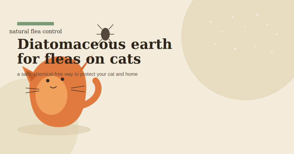 Diatomaceous Earth for Fleas on Cats